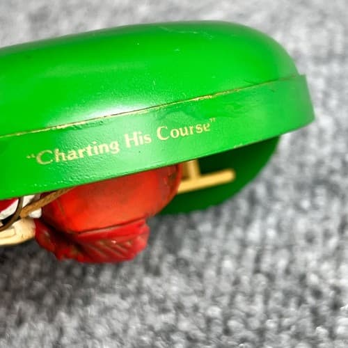 Norman Rockwell "Charting His Course" Christmas Ornament Collector's Club 1987 - Thumbnail 8