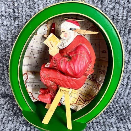 Norman Rockwell "Charting His Course" Christmas Ornament Collector's Club 1987 - Thumbnail 5