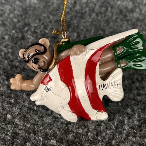Joseph & Company "The Poi People" Hawaiian Christmas Tree Ornament - Thumbnail 4