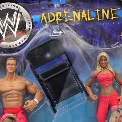 Jakks WWF Adrenaline 4 Torrie Wilson Billy Gunn ruthless aggression 2 pack WWE - Thumbnail 4