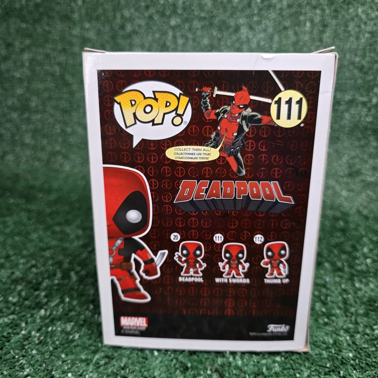 Funko POP Marvel Deadpool with Two Swords Vinyl Figure #111 - Thumbnail 3