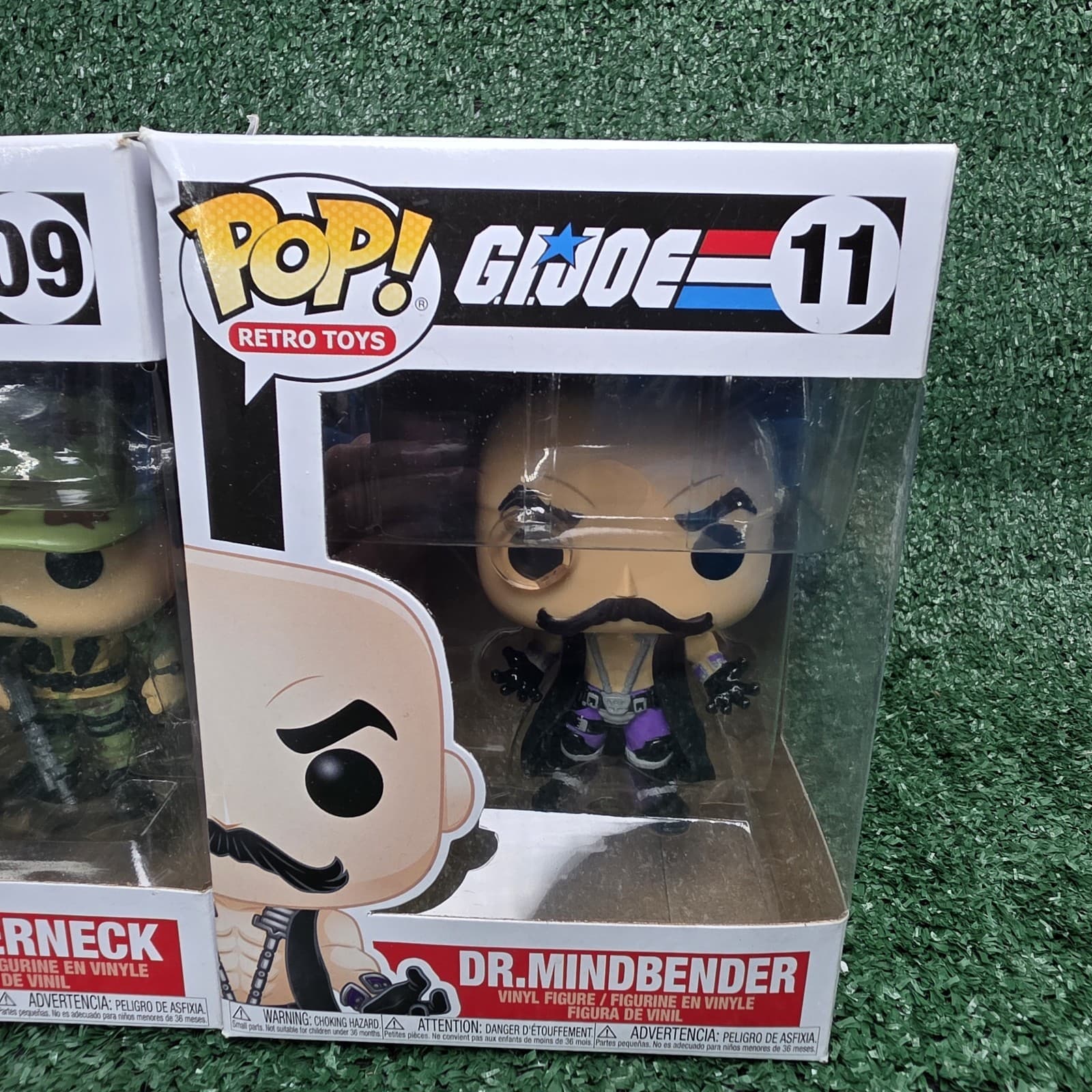 Funko Pop! Retro Toys G.I. Joe Leatherneck 09 + Dr. Mindbender 11 - Thumbnail 2