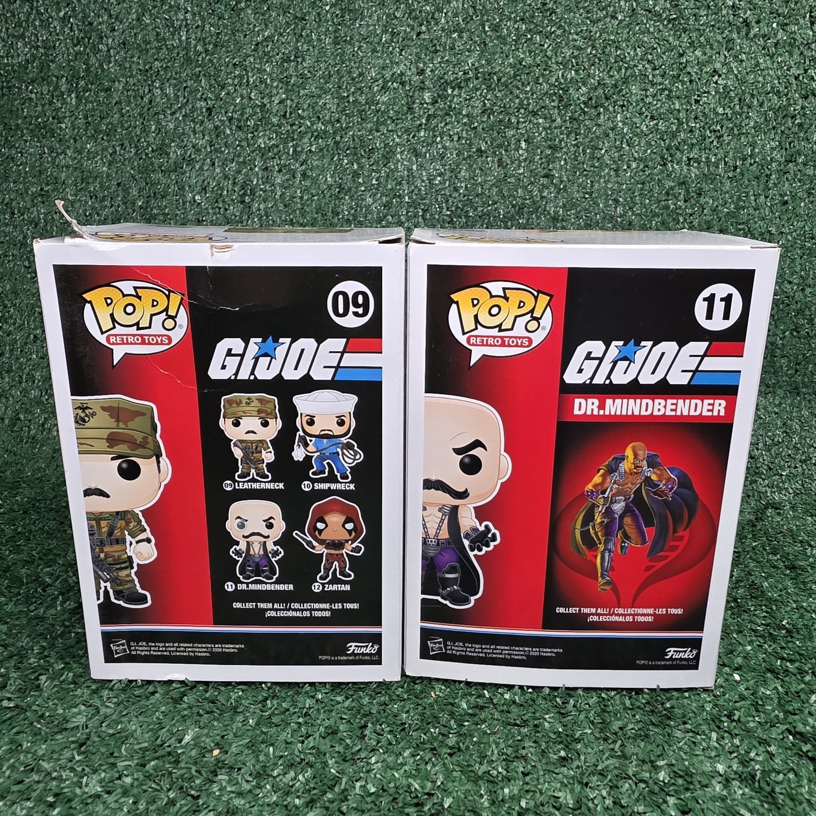 Funko Pop! Retro Toys G.I. Joe Leatherneck 09 + Dr. Mindbender 11 - Thumbnail 6
