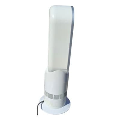 Dyson AM09 Hot + Cool Jet Focus Oscillating Fan Heater Works White Silver - Thumbnail 7