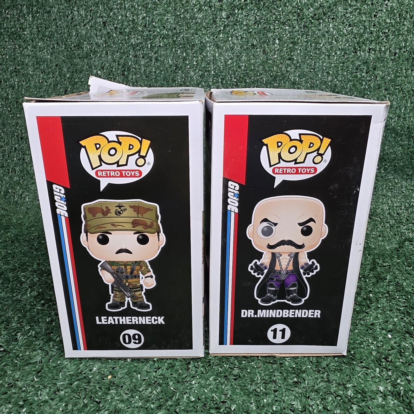 Funko Pop! Retro Toys G.I. Joe Leatherneck 09 + Dr. Mindbender 11 - Thumbnail 7