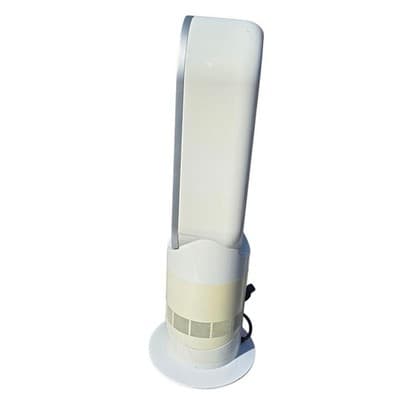 Dyson AM09 Hot + Cool Jet Focus Oscillating Fan Heater Works White Silver - Thumbnail 4