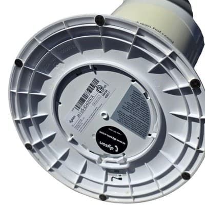 Dyson AM09 Hot + Cool Jet Focus Oscillating Fan Heater Works White Silver - Thumbnail 9