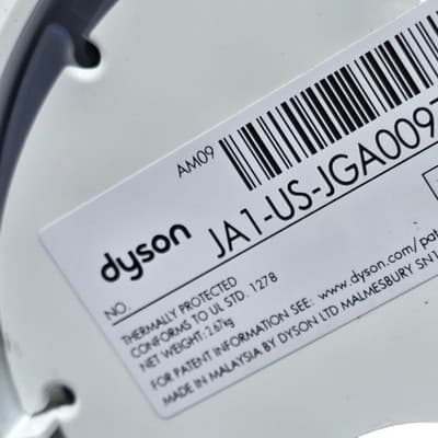 Dyson AM09 Hot + Cool Jet Focus Oscillating Fan Heater Works White Silver - Thumbnail 11