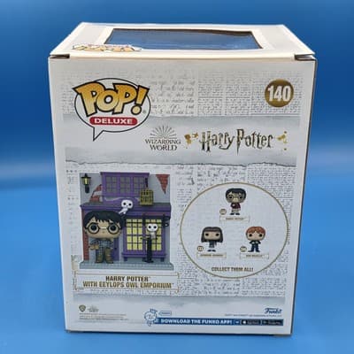 Funko Pop! 6" Deluxe Harry Potter With Eeylops Owl Emporium #140 - Thumbnail 5
