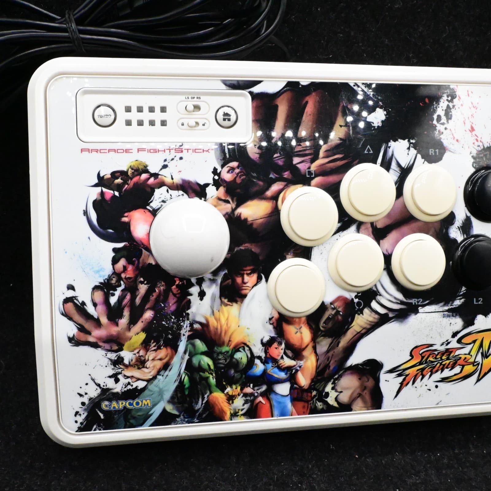 Street Fighter IV Arcade Fight Stick Mad Catz PS3 Capcom - Thumbnail 2