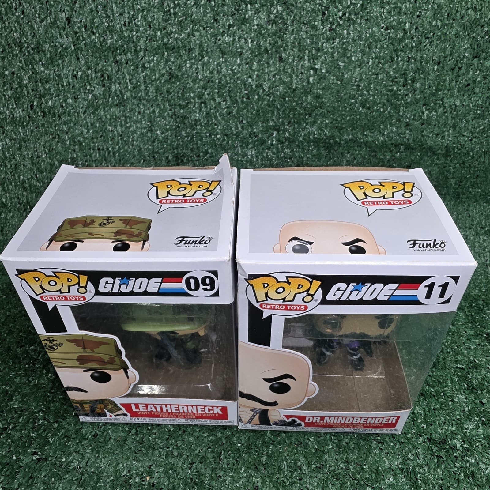 Funko Pop! Retro Toys G.I. Joe Leatherneck 09 + Dr. Mindbender 11 - Thumbnail 4