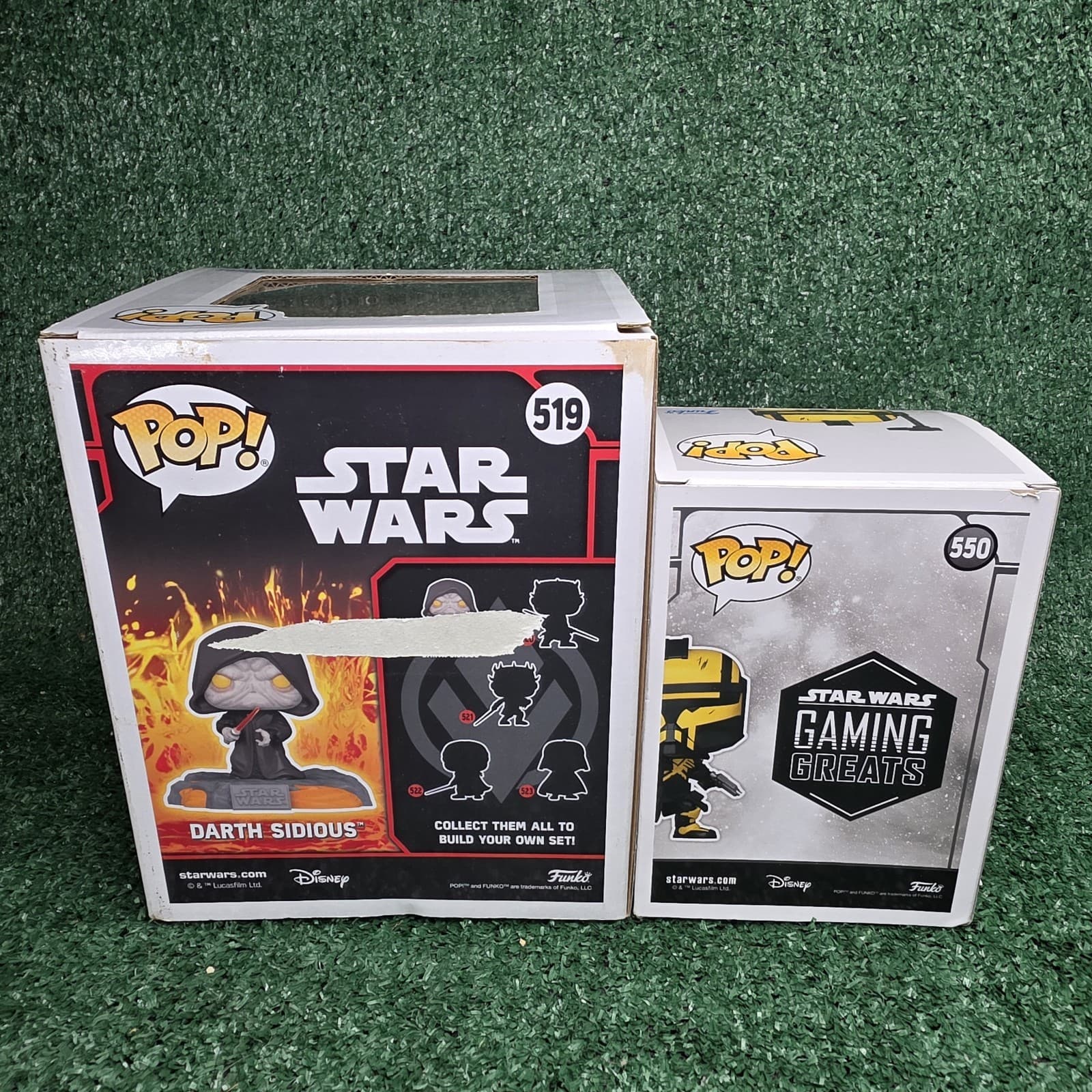 Funko Pop! Vinyl: Star Wars Arc Umbra Trooper 550 & Vol 1 Darth Sidious 519 - Thumbnail 5