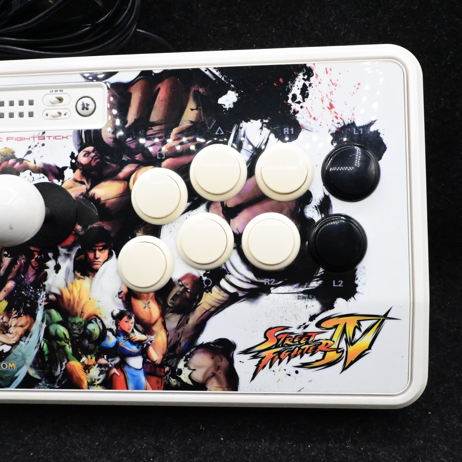 Street Fighter IV Arcade Fight Stick Mad Catz PS3 Capcom - Thumbnail 3