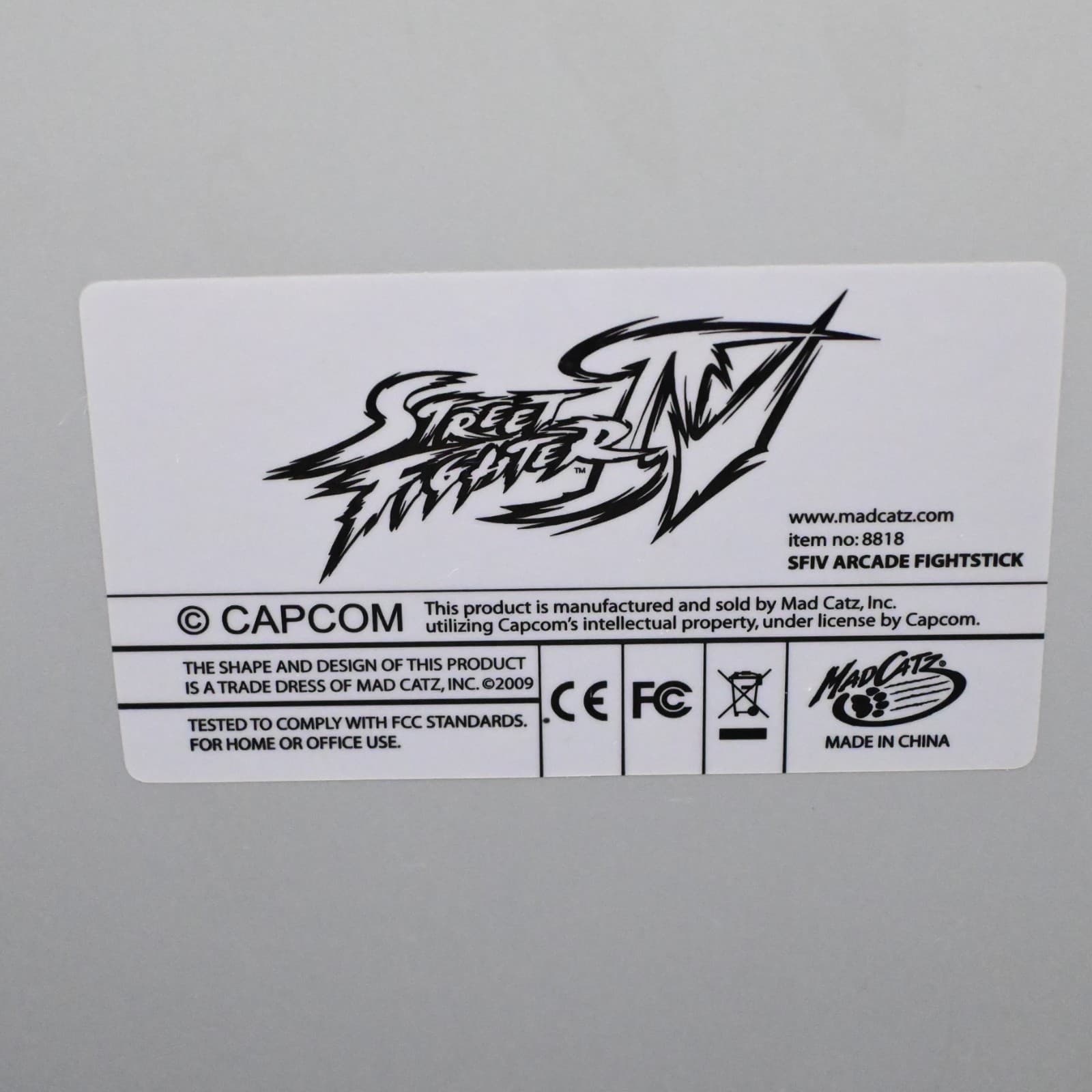 Street Fighter IV Arcade Fight Stick Mad Catz PS3 Capcom - Thumbnail 11
