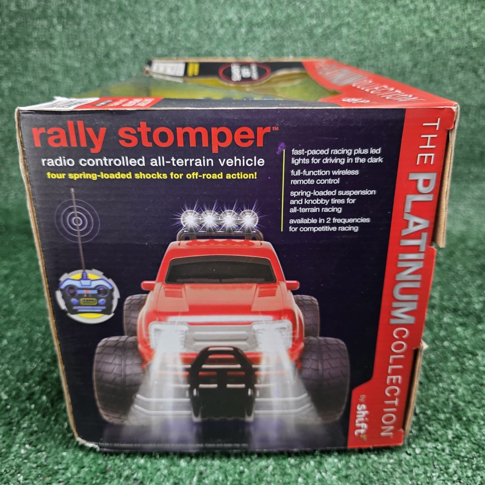 The Platinum Collection -Thunder Tumbler Radio Controlled Rally Car BLUE shift 3 - Thumbnail 6
