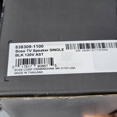 Bose TV Speaker Soundbar with Bluetooth and HDMI-ARC Black 838309-1100 New - Thumbnail 2