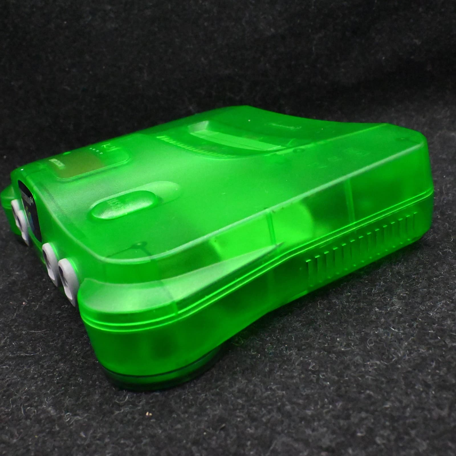 Nintendo 64 N64 FUNTASTIC Jungle Green Console W Expansion Pack MATCHING CONTROL - Thumbnail 9