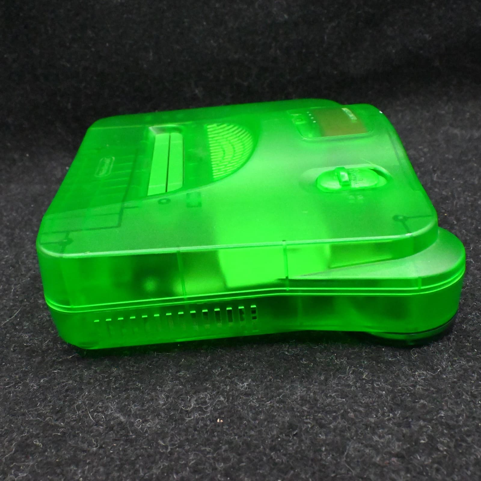 Nintendo 64 N64 FUNTASTIC Jungle Green Console W Expansion Pack MATCHING CONTROL - Thumbnail 7