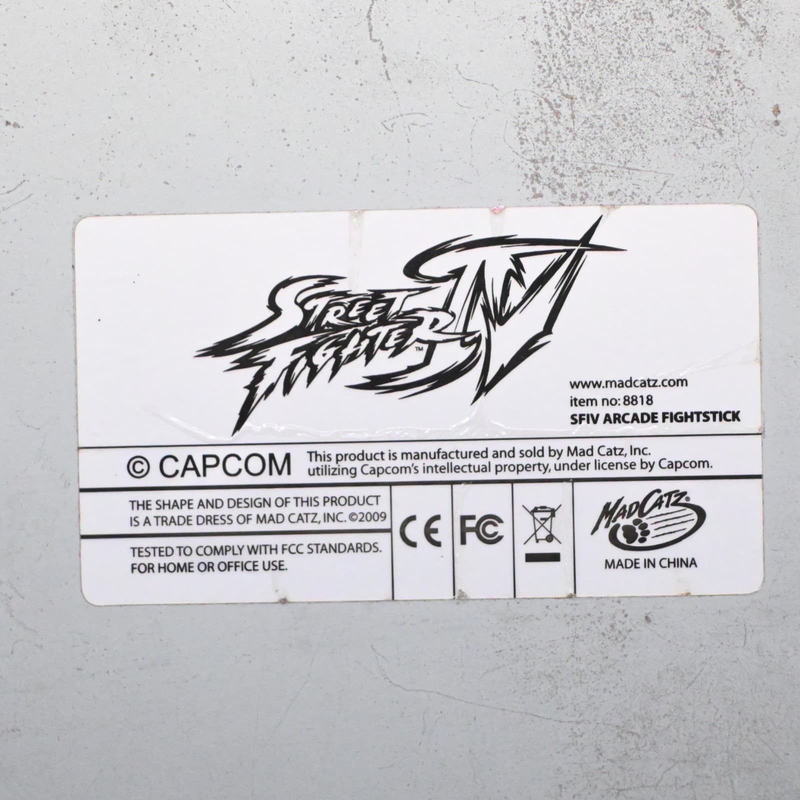 Street Fighter IV Arcade Fight Stick Mad Catz PS3 Capcom - Thumbnail 11