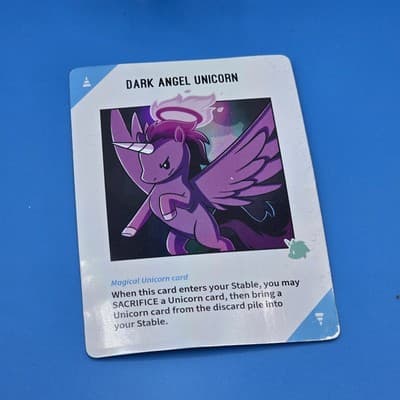 Unstable Unicorns "Dark Angel Unicorn" W/ Card - Thumbnail 2