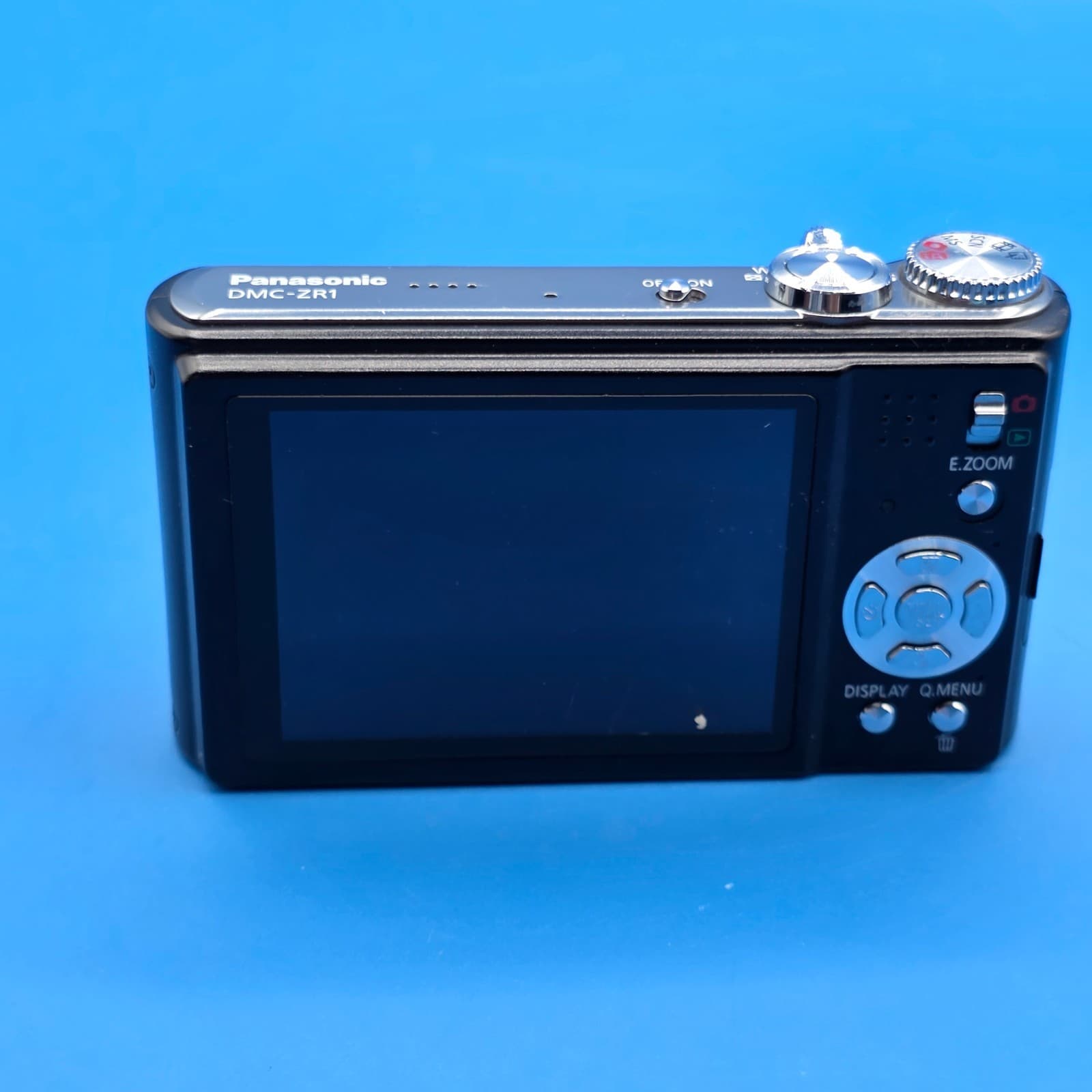 Panasonic Lumix DMC-ZR1 Digital Camera 12.1MP 8x Zoom Black - Thumbnail 6