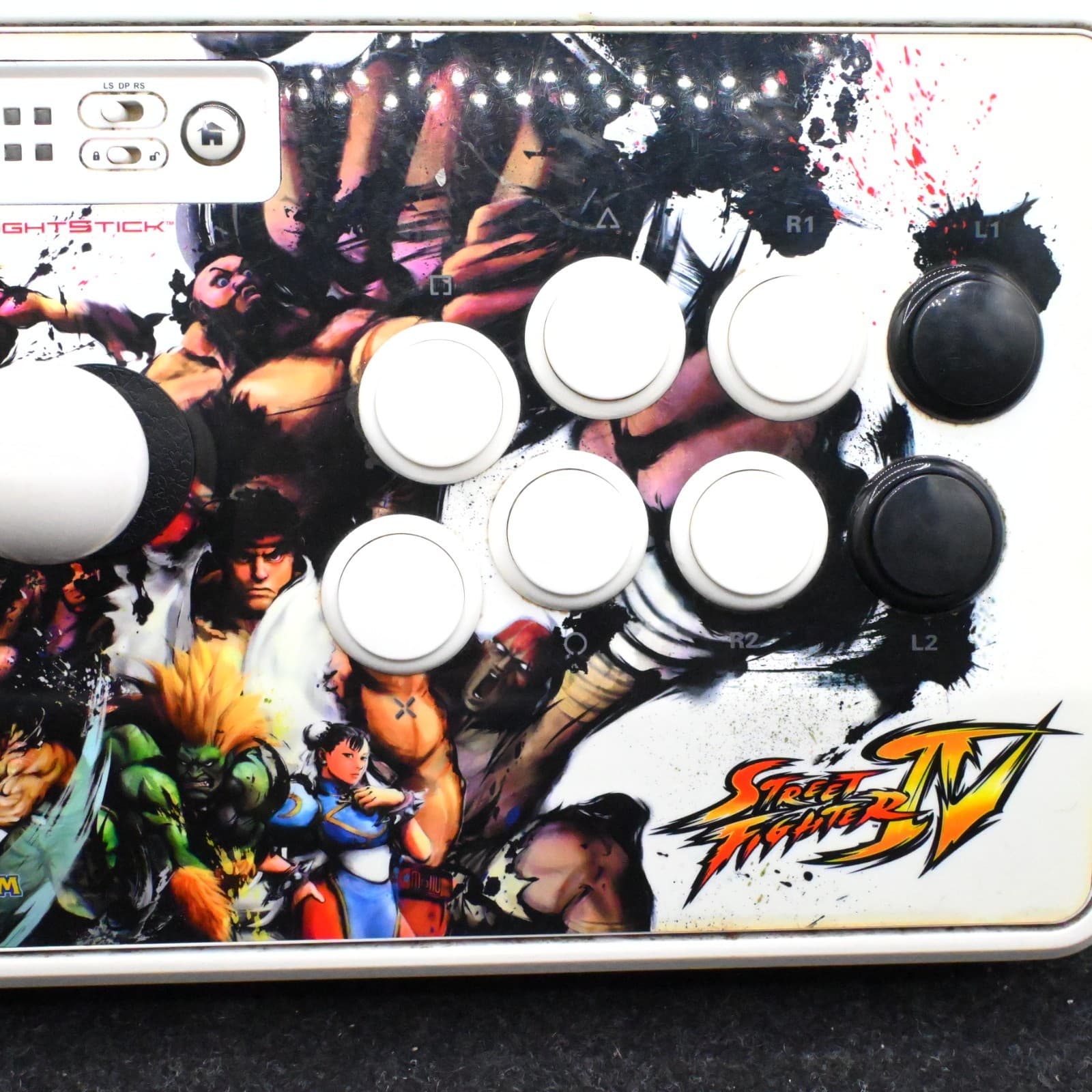 Street Fighter IV Arcade Fight Stick Mad Catz PS3 Capcom - Thumbnail 4