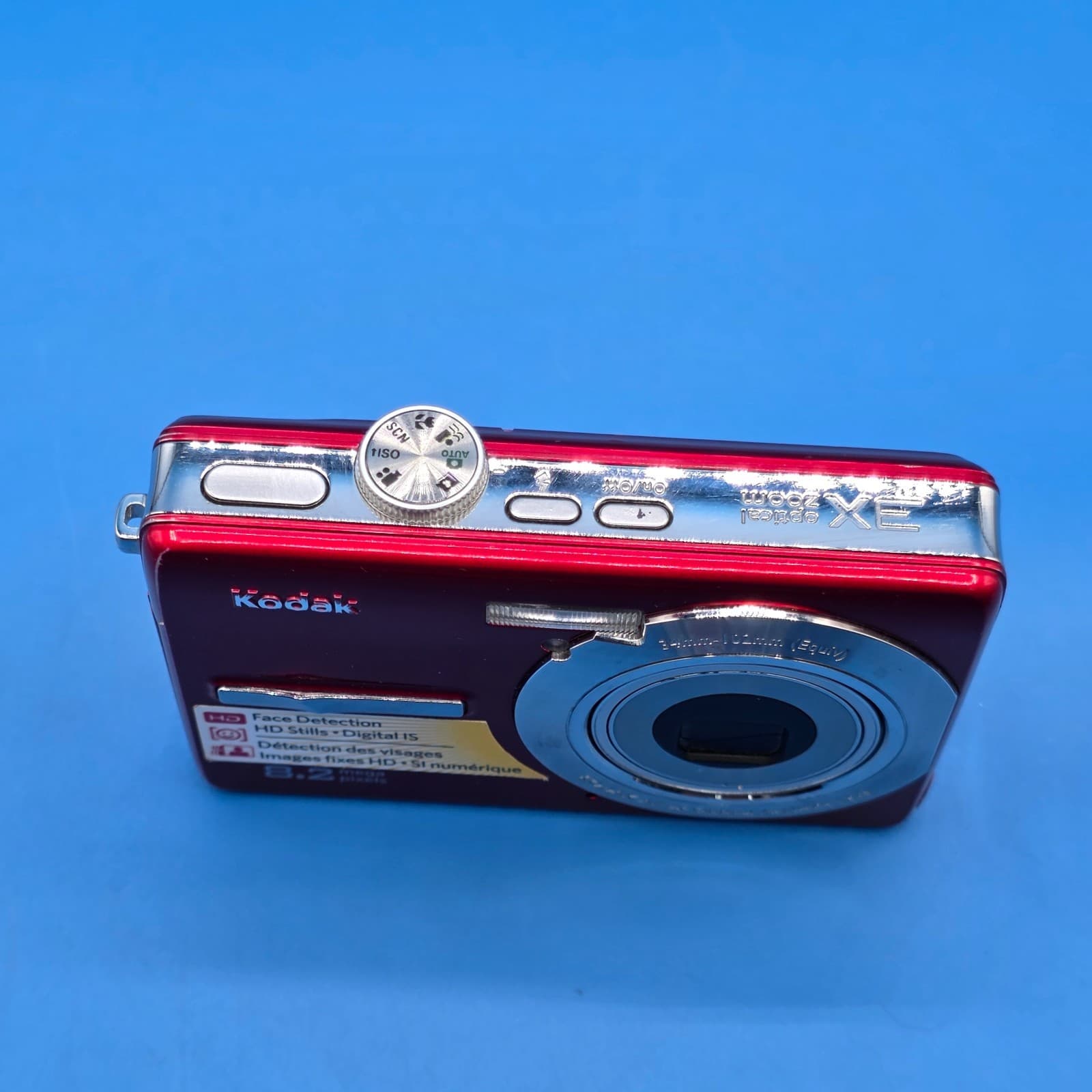 Kodak EasyShare MD863 Digital Camera – Red – No Charger – Tested - Thumbnail 3