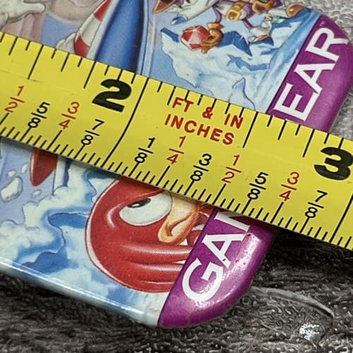 Sonic the Hedgehog Triple Trouble Sega Game Gear Promo Pinback Button Pin - Thumbnail 5