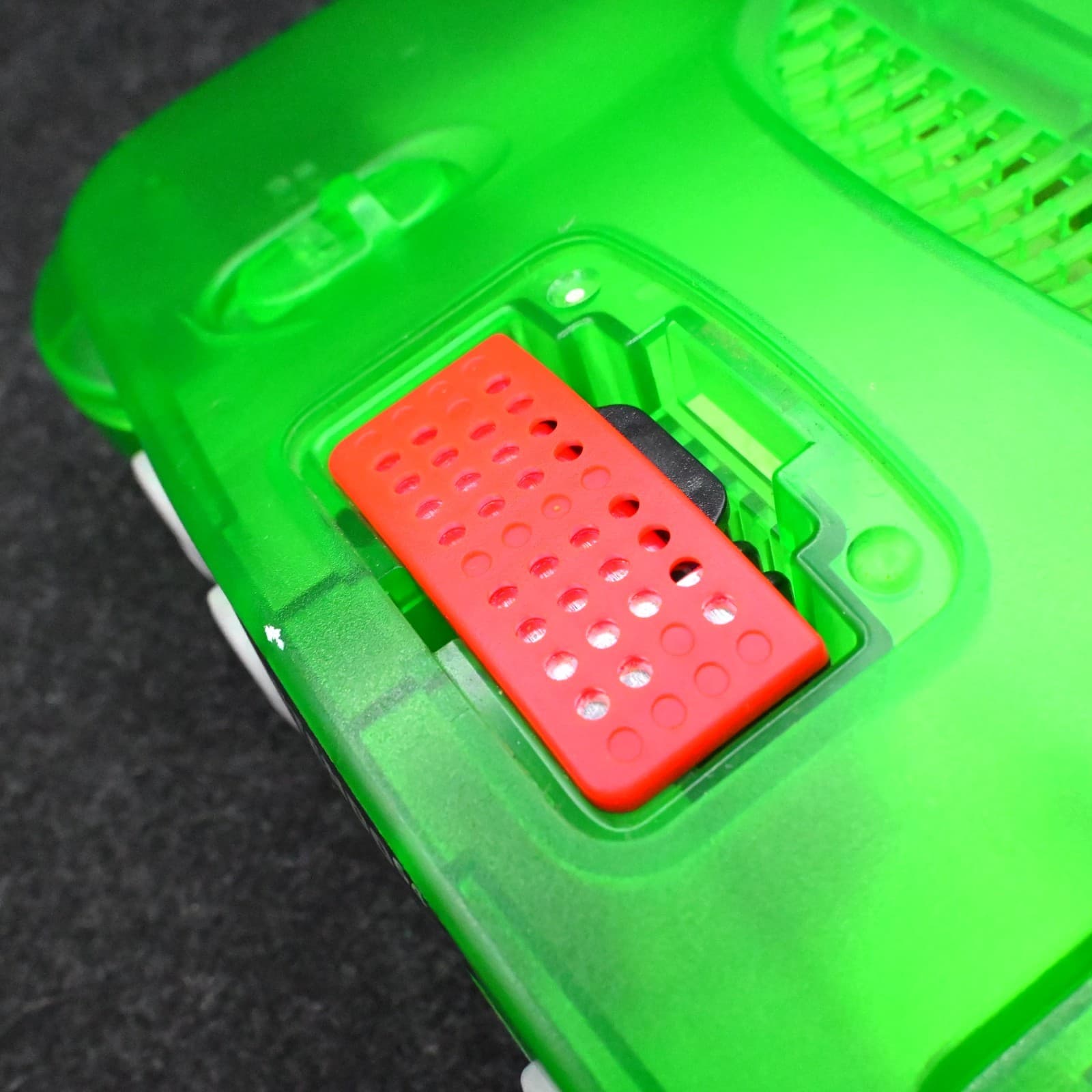 Nintendo 64 N64 FUNTASTIC Jungle Green Console W Expansion Pack MATCHING CONTROL - Thumbnail 13