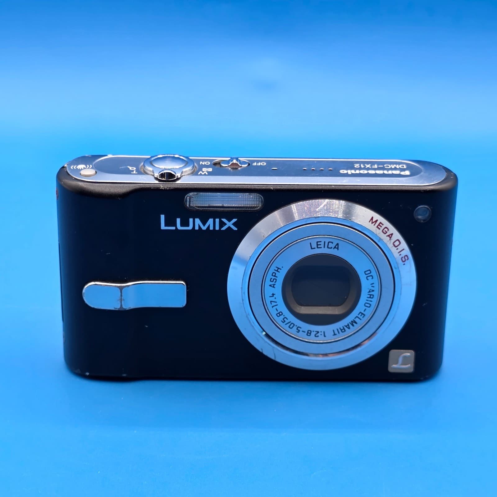 Panasonic Lumix DMC-FX12 7.2 MP Digital Compact Camera Black W/ CASE & 4GB - Thumbnail 11