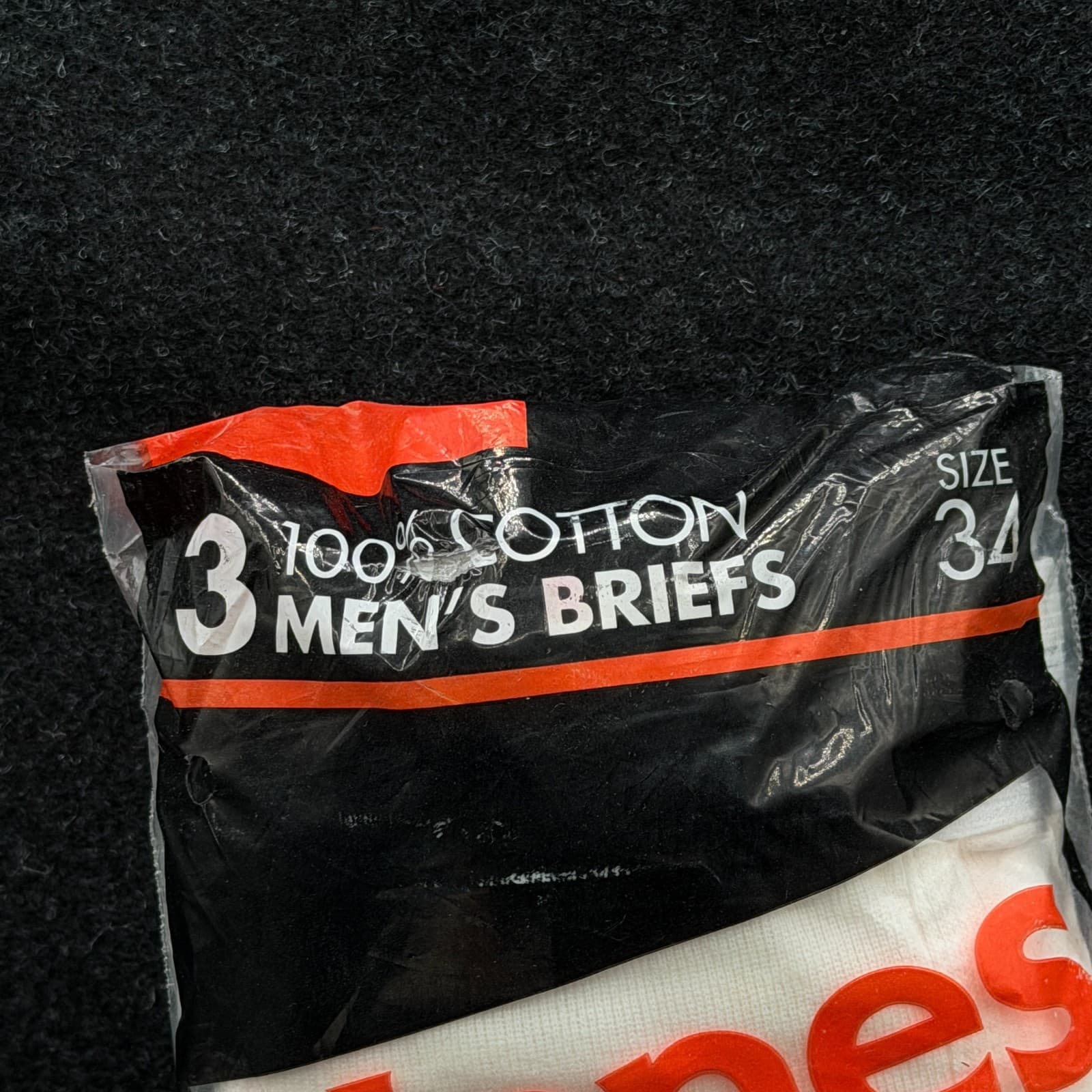 Hanes Briefs 1992 Men's Underwear 3 Pack Size 34 Vintage New/Unopened - Thumbnail 7
