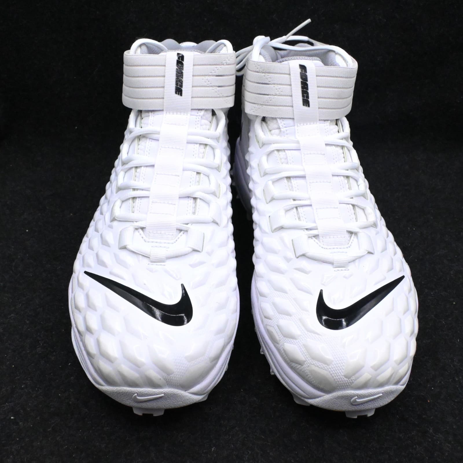 Nike Men’s 14 WIDE Force Savage Pro 2 Shark White Football Cleats CK2823-100 - Thumbnail 6