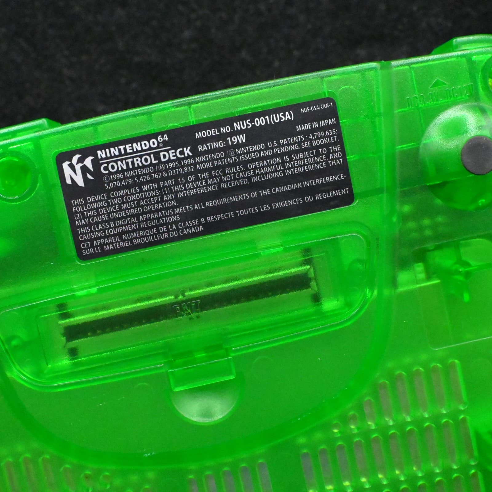 Nintendo 64 N64 FUNTASTIC Jungle Green Console W Expansion Pack MATCHING CONTROL - Thumbnail 11