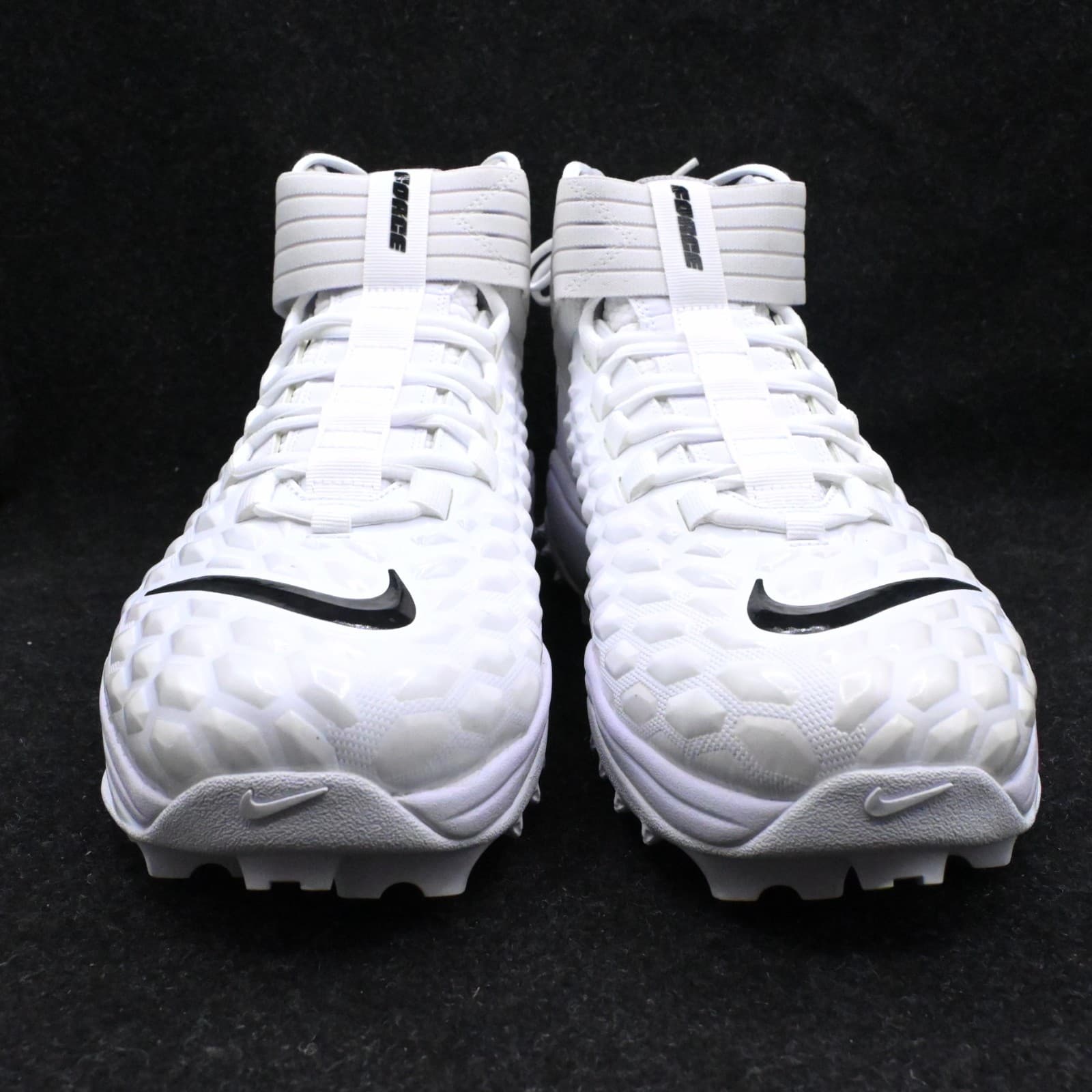 Nike Men’s 14 WIDE Force Savage Pro 2 Shark White Football Cleats CK2823-100 - Thumbnail 5
