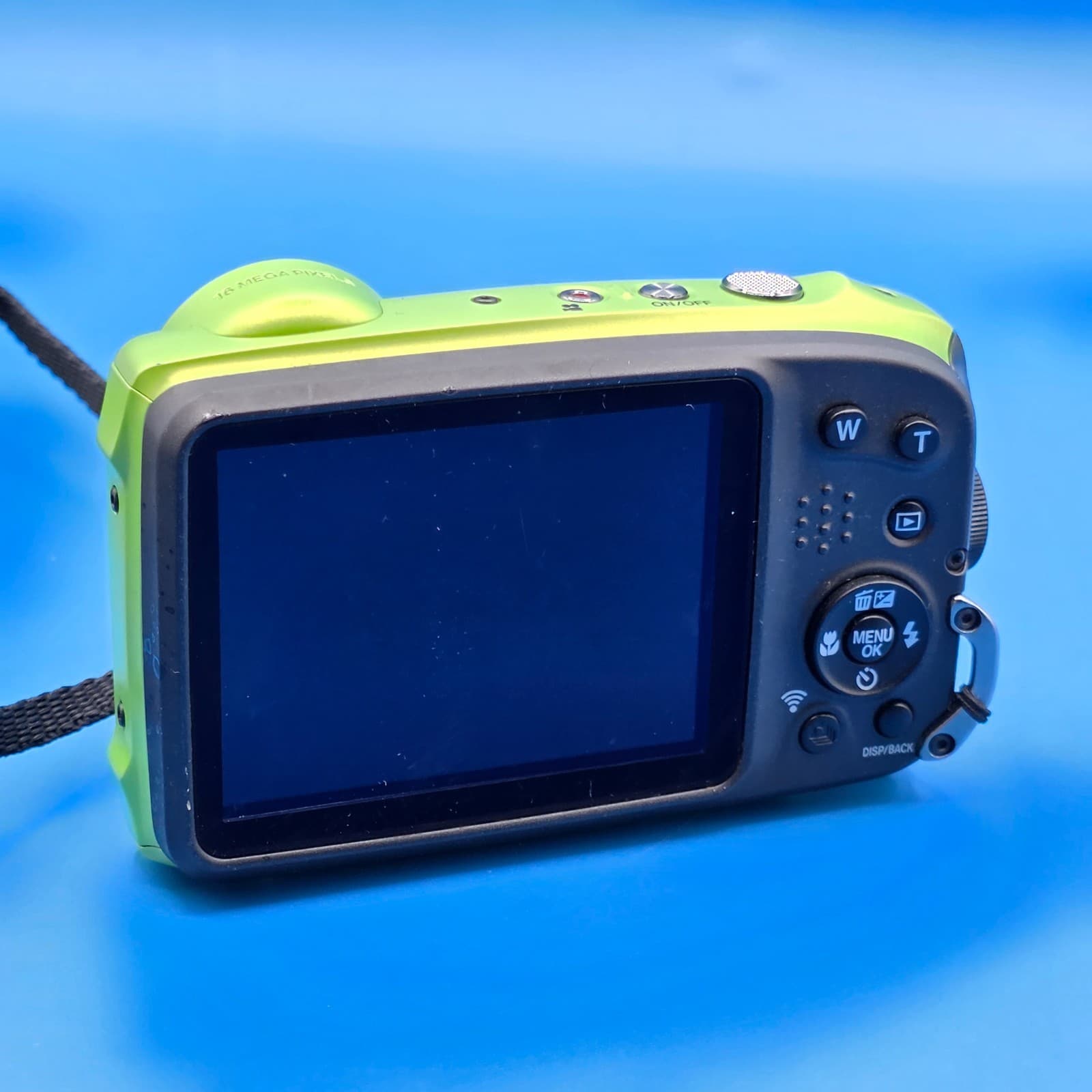 Fujifilm FinePix XP90 Lime Green Water Proof Digital Camera TESTED - Thumbnail 8