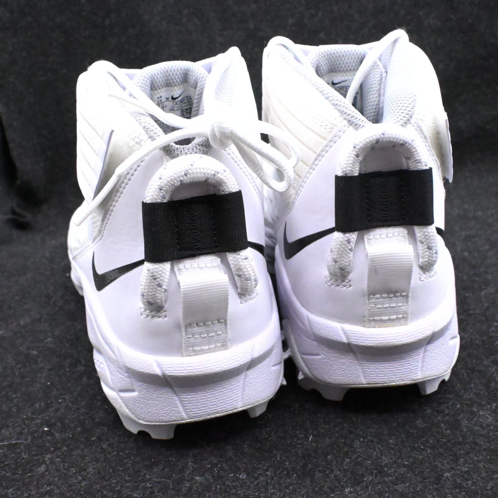 Nike Men’s 14 WIDE Force Savage Pro 2 Shark White Football Cleats CK2823-100 - Thumbnail 9
