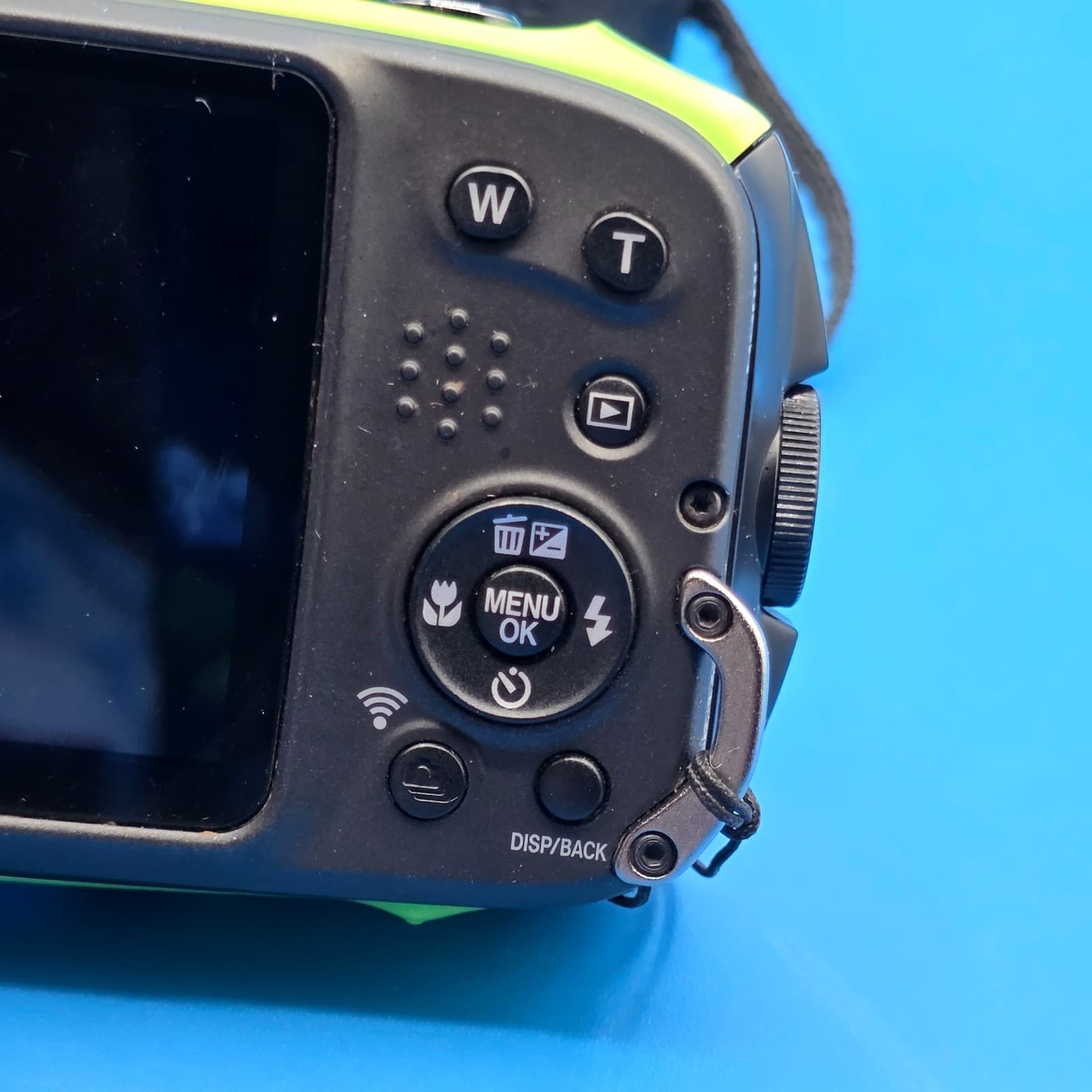 Fujifilm FinePix XP90 Lime Green Water Proof Digital Camera TESTED - Thumbnail 6