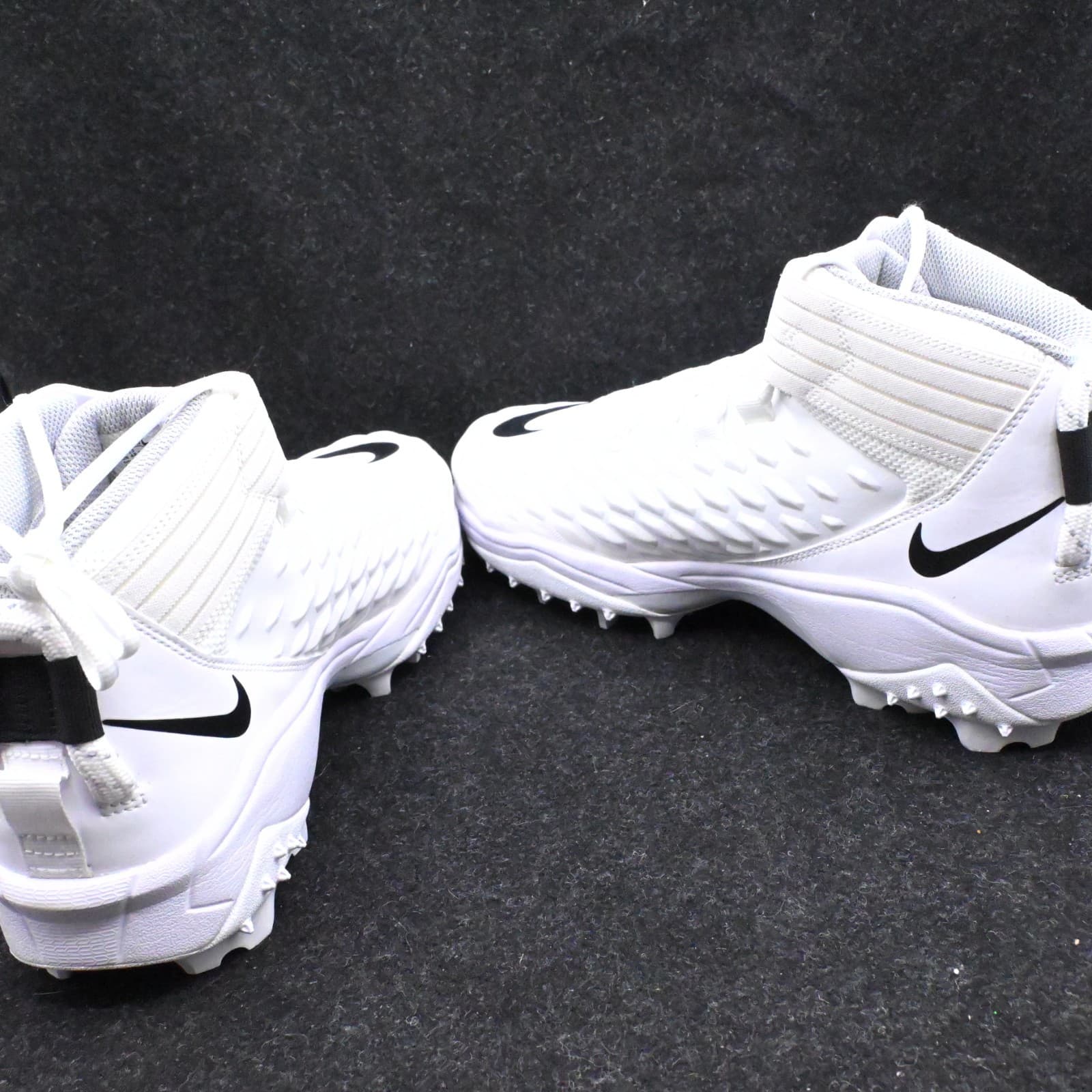 Nike Men’s 14 WIDE Force Savage Pro 2 Shark White Football Cleats CK2823-100 - Thumbnail 10