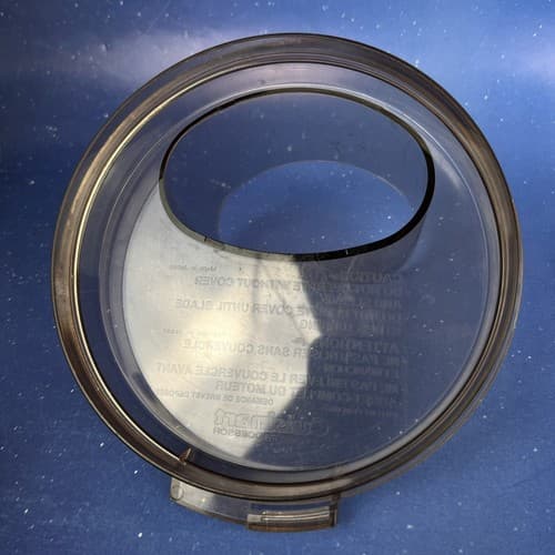 CUISINART Food Processor 7 Cup LID TOP Cover CFP 4 5 5A 9 Amber Brown PART - Thumbnail 6