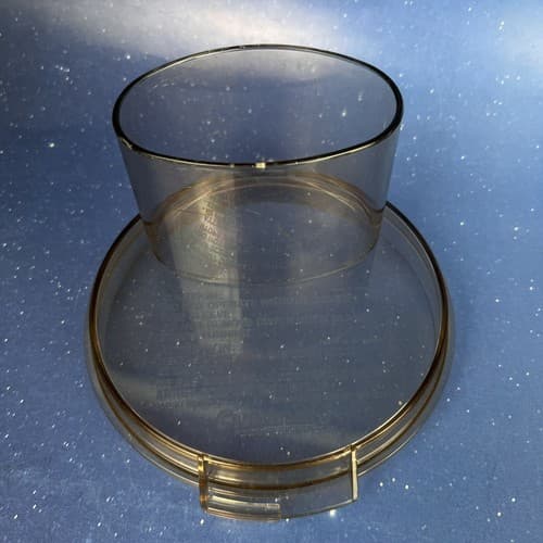 CUISINART Food Processor 7 Cup LID TOP Cover CFP 4 5 5A 9 Amber Brown PART - Thumbnail 3