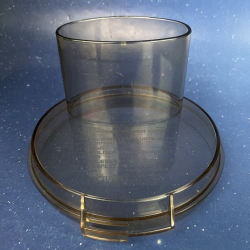 CUISINART Food Processor 7 Cup LID TOP Cover CFP 4 5 5A 9 Amber Brown PART - Thumbnail 2