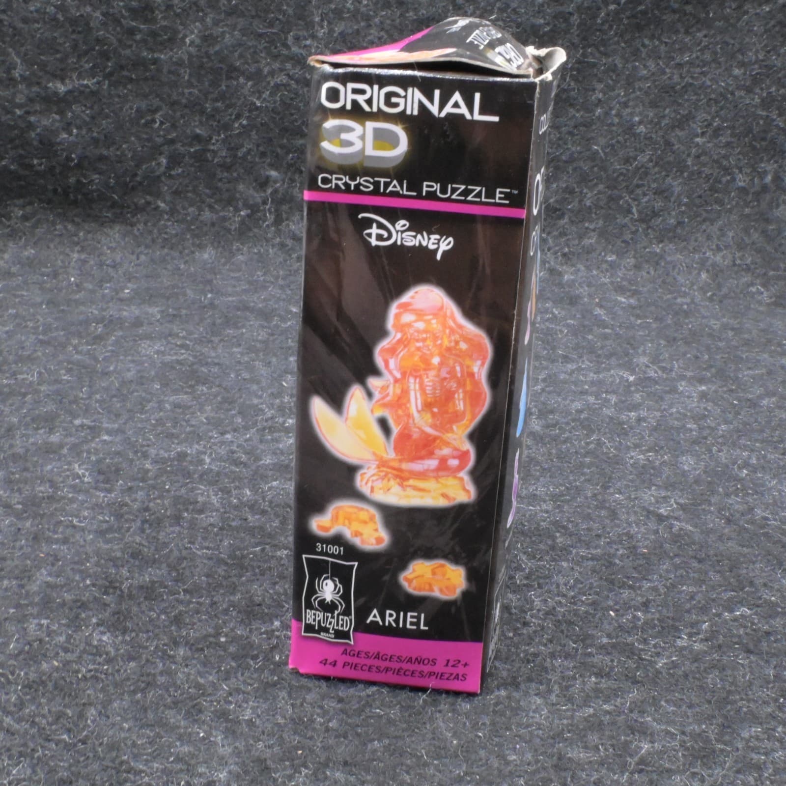 BePuzzled 3D Original Disney Orange Crystal Puzzle - Ariel - The Little Mermaid - Thumbnail 6
