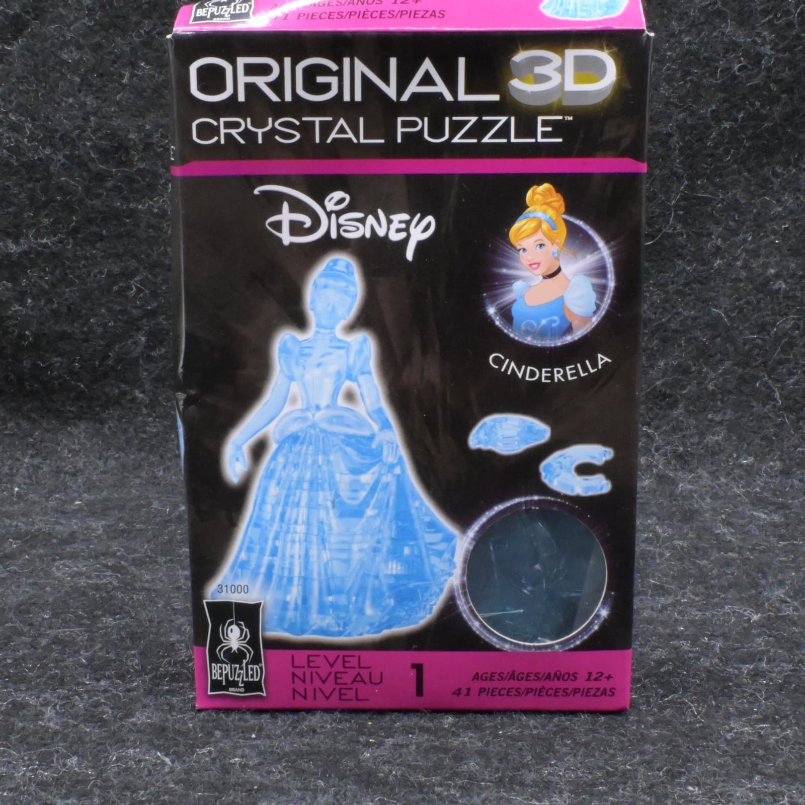Original 3-D Crystal Puzzle Cinderella - Thumbnail 3