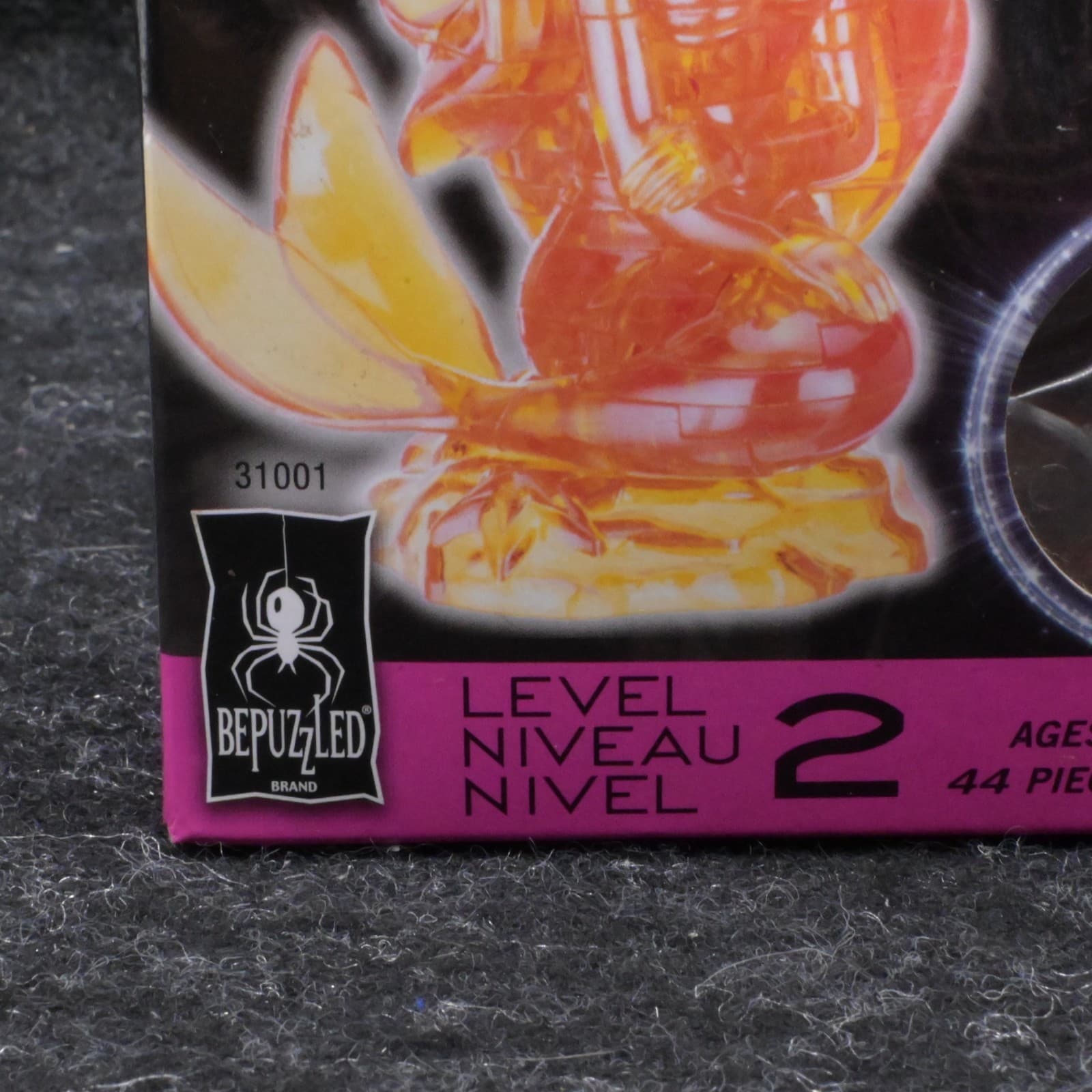 BePuzzled 3D Original Disney Orange Crystal Puzzle - Ariel - The Little Mermaid - Thumbnail 2