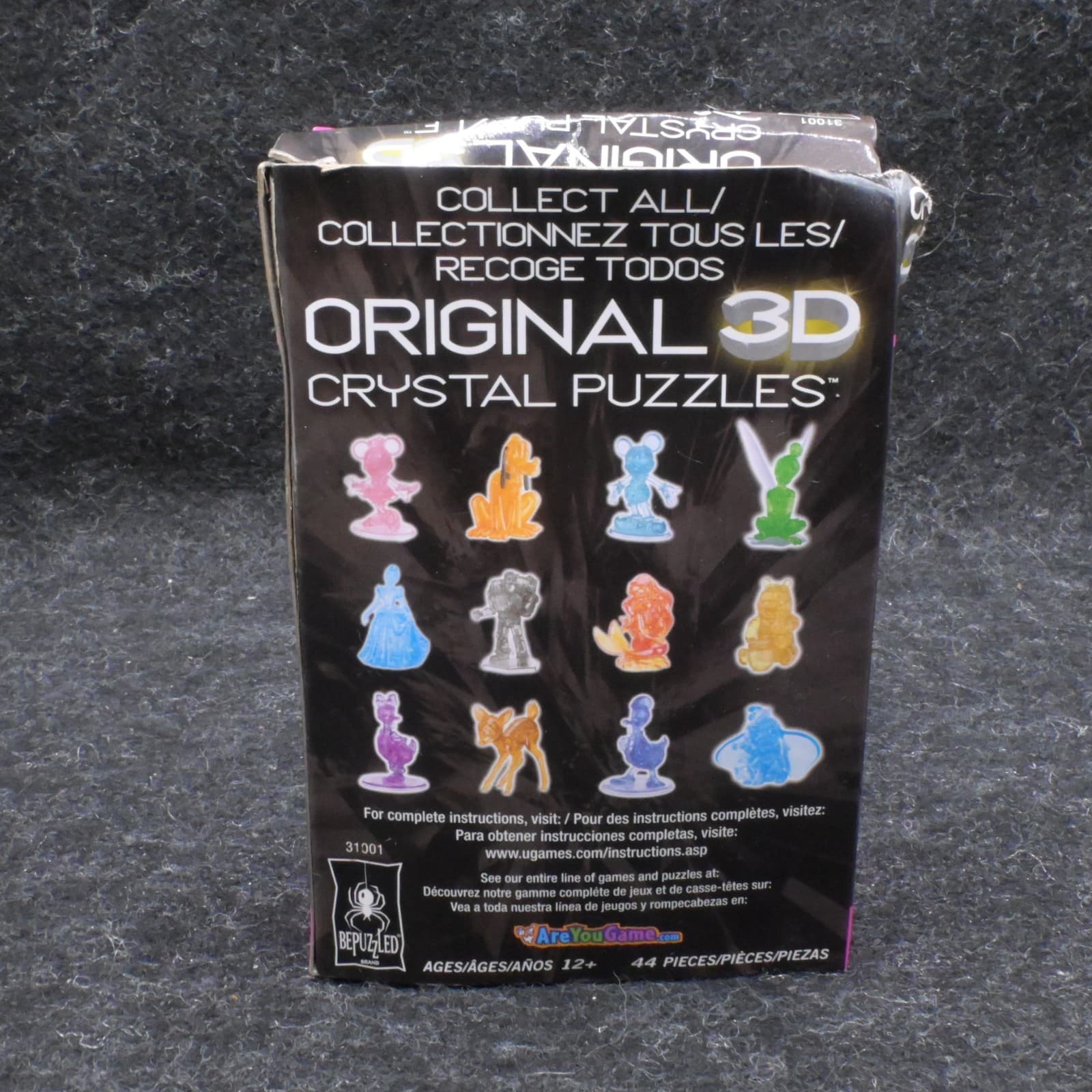 BePuzzled 3D Original Disney Orange Crystal Puzzle - Ariel - The Little Mermaid - Thumbnail 4
