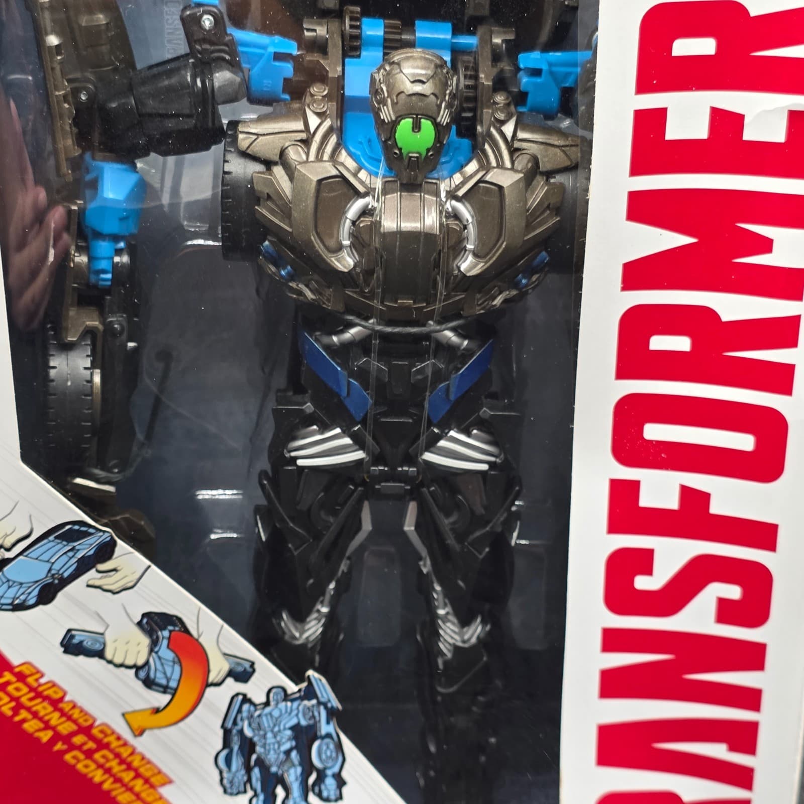 New Hasbro Transformers LOCKDOWN Age of Extinction Flip & Change Box NIB A7105 - Thumbnail 3