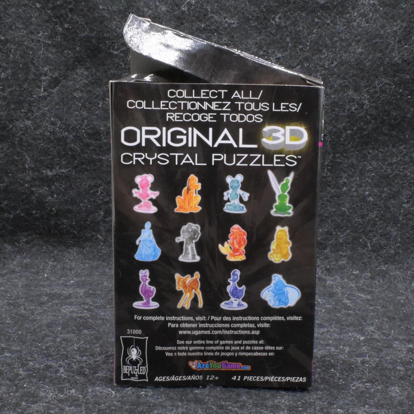 Original 3-D Crystal Puzzle Cinderella - Thumbnail 4