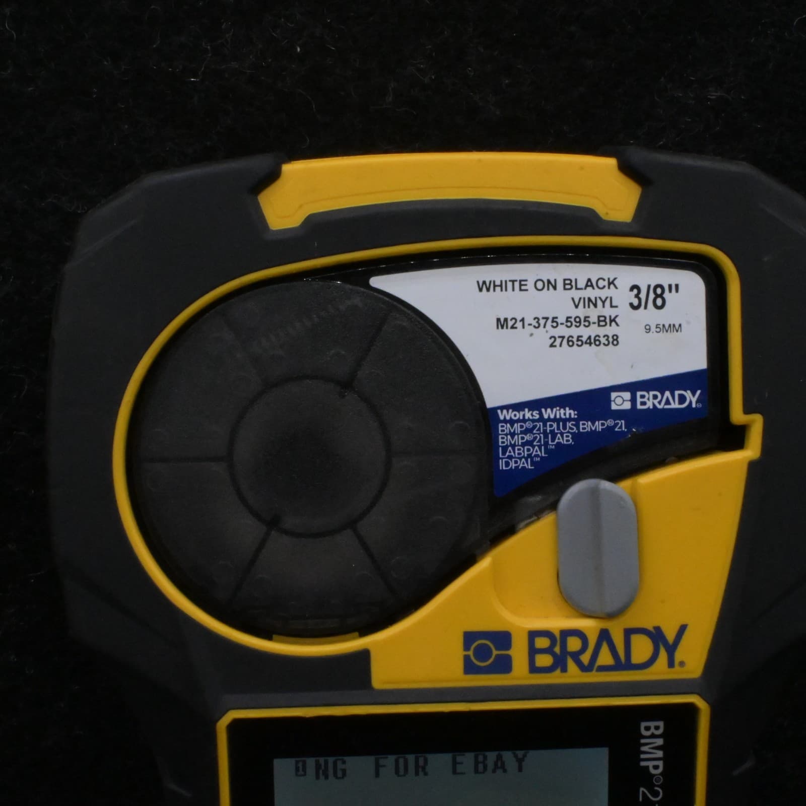Brady BMP21-PLUS Label Maker Handheld Battery Powered TESTED NO AC ADAPTER - Thumbnail 6