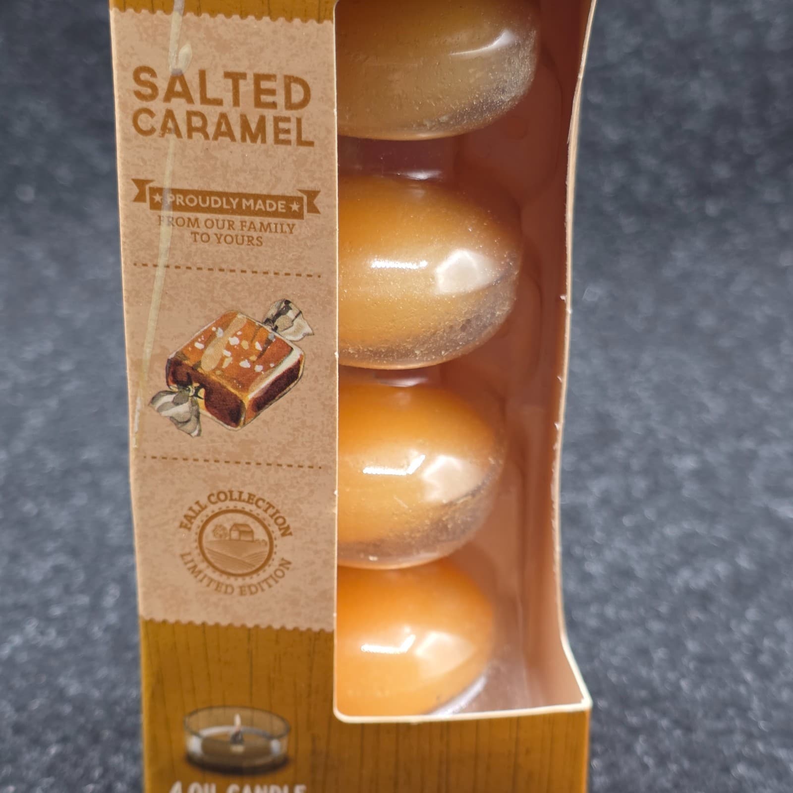Glade Salted Caramel 4pc Set Scented Oil Candle Refills 2oz New - Thumbnail 2