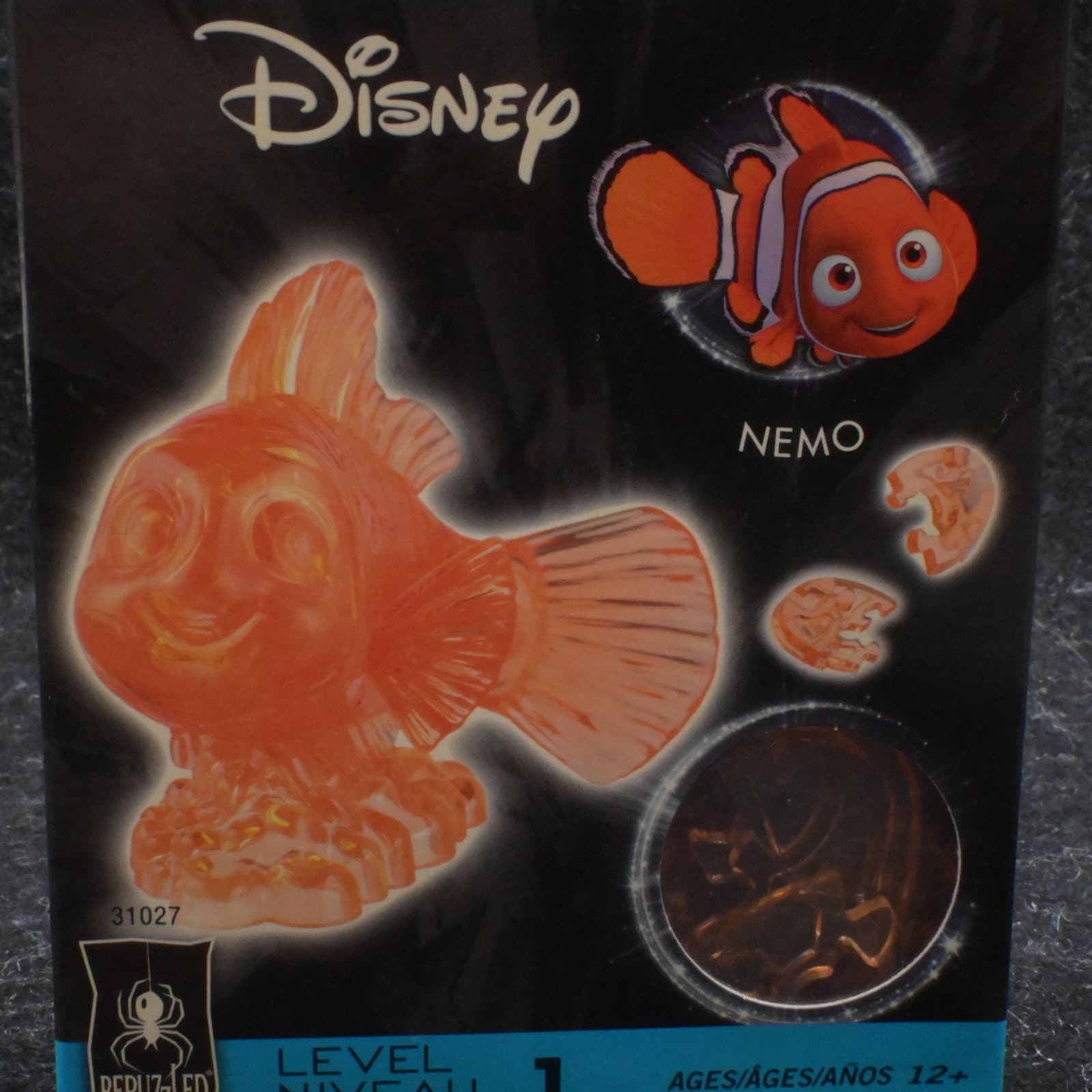 Original 3-D Crystal Puzzle FINDING NEMO - NEMO RARE - Thumbnail 3